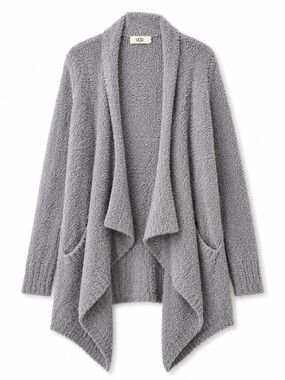 UGG Phoebe Gray Wrap Cardigan, style 1106389, M, GREAT CONDITION